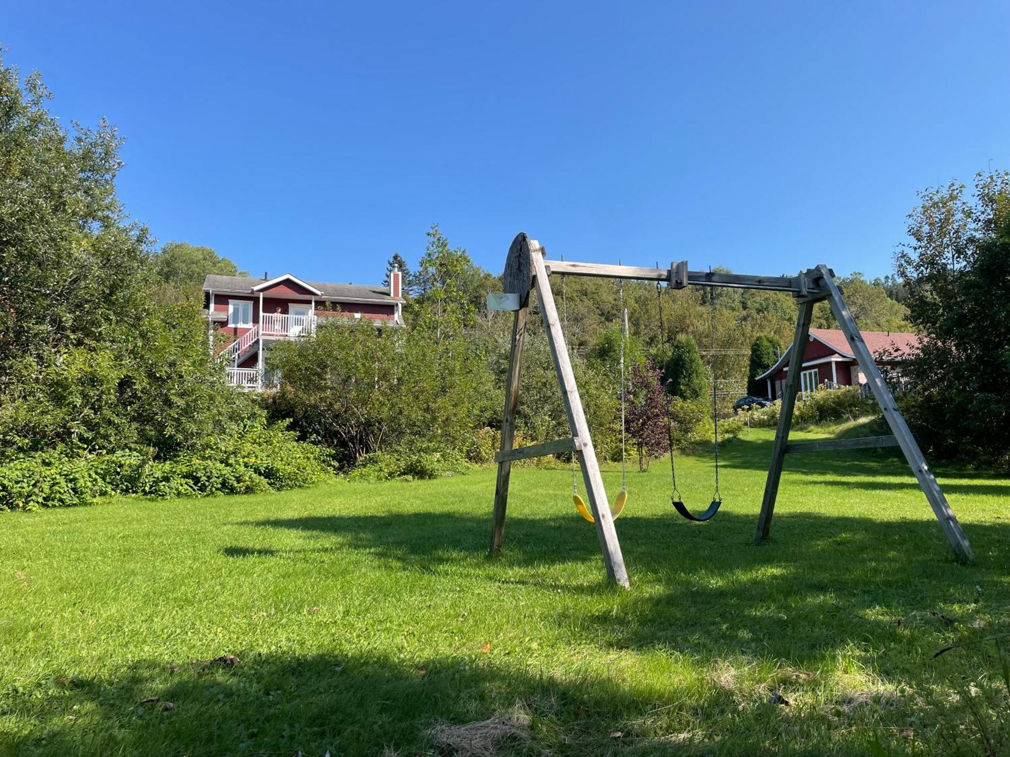Belle Maison Avec Vue Sur La Riviere LʼAnse-Saint-Jean Εξωτερικό φωτογραφία